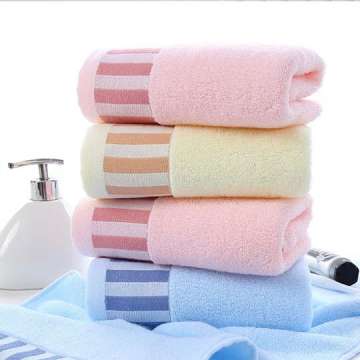 100% Cotton Bath Hand Towel , Face Towel Soft Highly Absorbent Towels for Adults