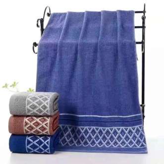 Factory wholesale promotion cotton jacquard bath towels