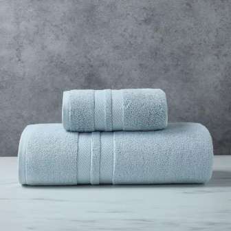 Factory wholesale premium soft linen luxury cotton bath towel set for bathroom