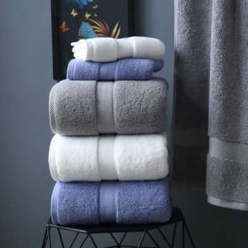 Luxury Hotel & Spa Collection Highly Absorbent cotton towels Quick Dry body towels 