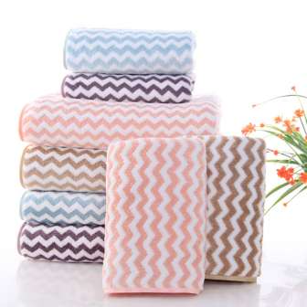 Super water-absorbant fast drying microfiber coral velvet bath towel for shower
