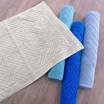 jacquard floor mat